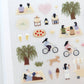 Suatelier Sticker Sheet No.1193, midnight picnic