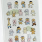 Suatelier Sticker Sheet No.1194, everybody run!