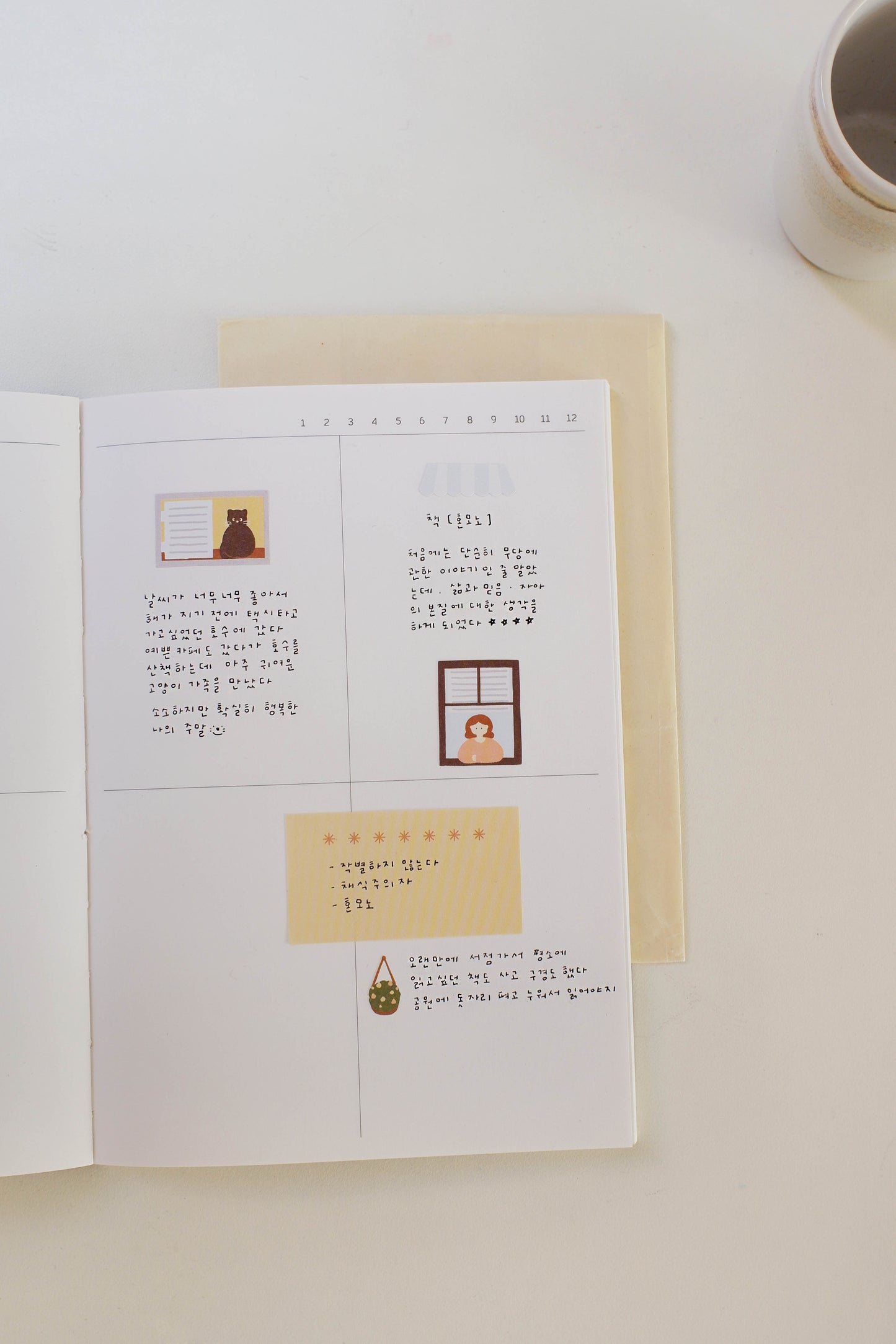 Suatelier Sticker Sheet No.1195, tiny moments