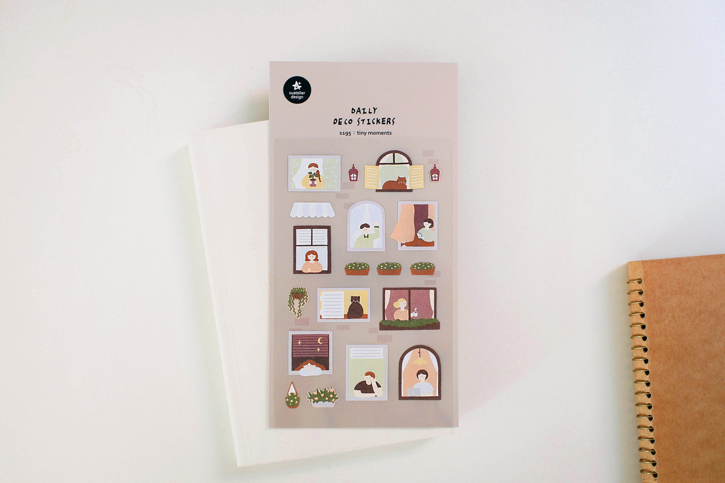 Suatelier Sticker Sheet No.1195, tiny moments