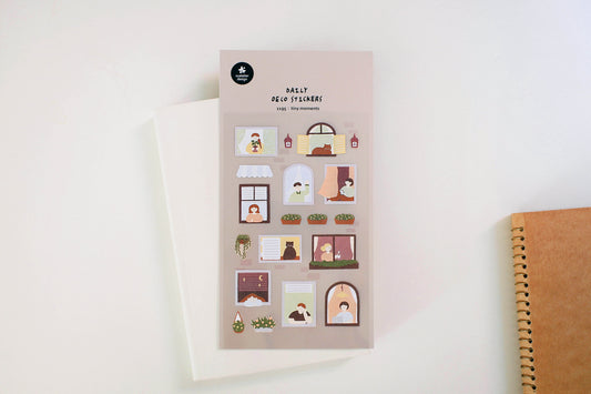 Suatelier Sticker Sheet No.1195, tiny moments
