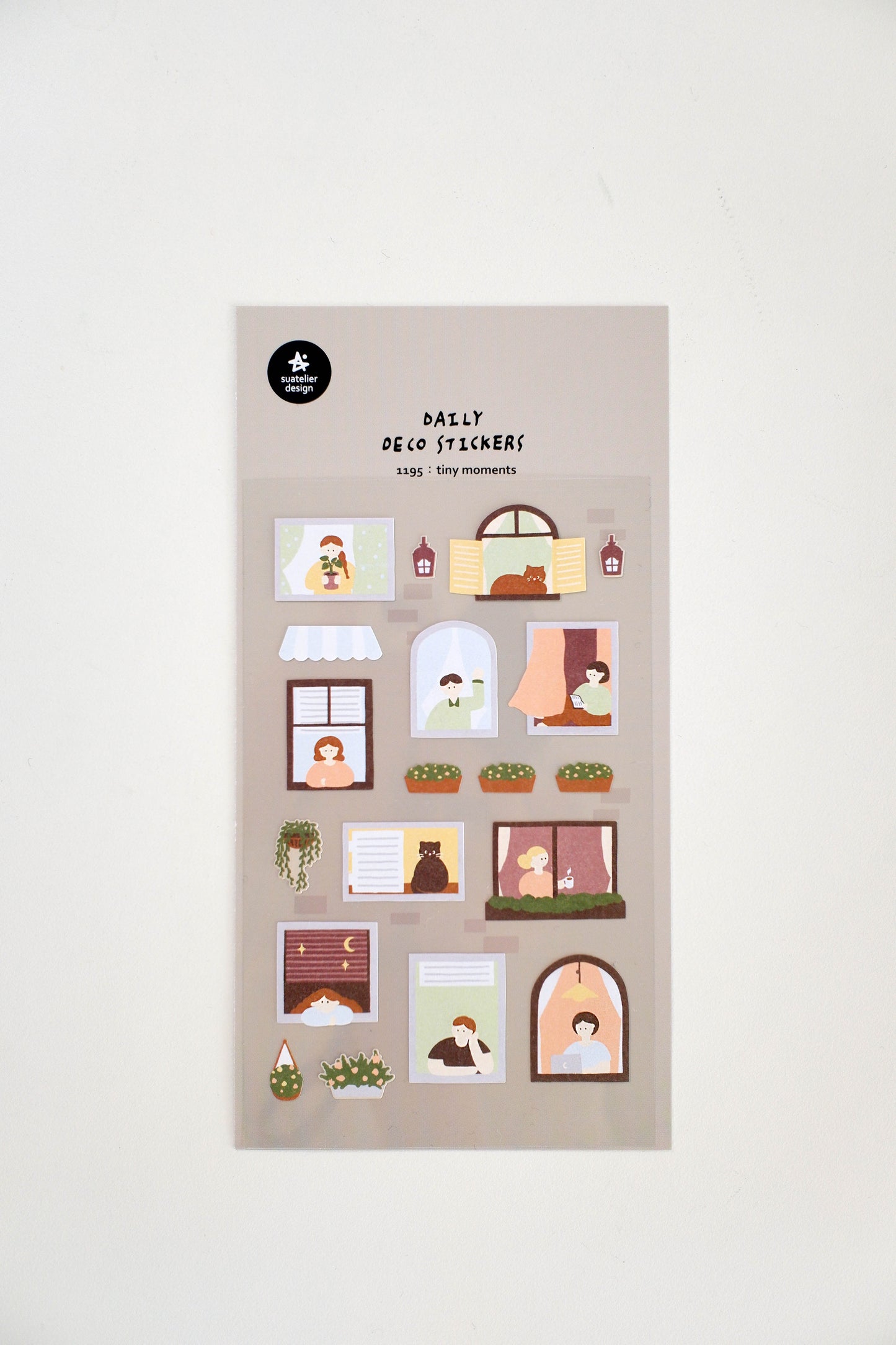 Suatelier Sticker Sheet No.1195, tiny moments