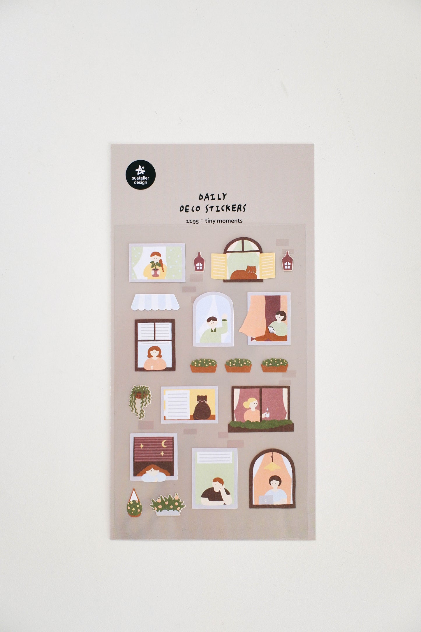 Suatelier Sticker Sheet No.1195, tiny moments