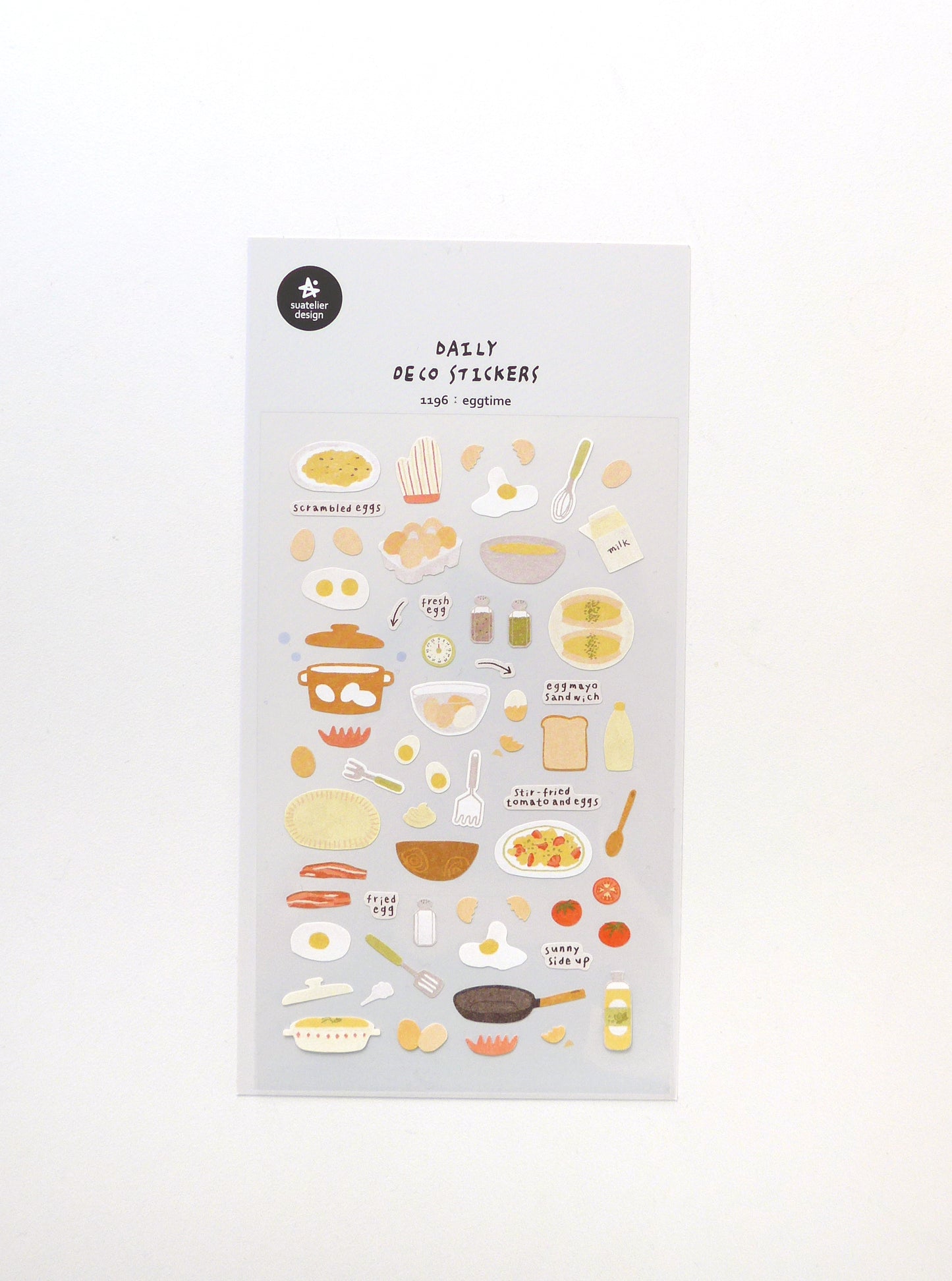 Suatelier Sticker Sheet No.1196, eggtime