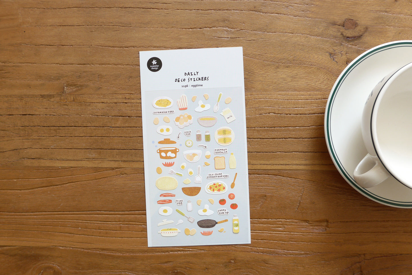 Suatelier Sticker Sheet No.1196, eggtime