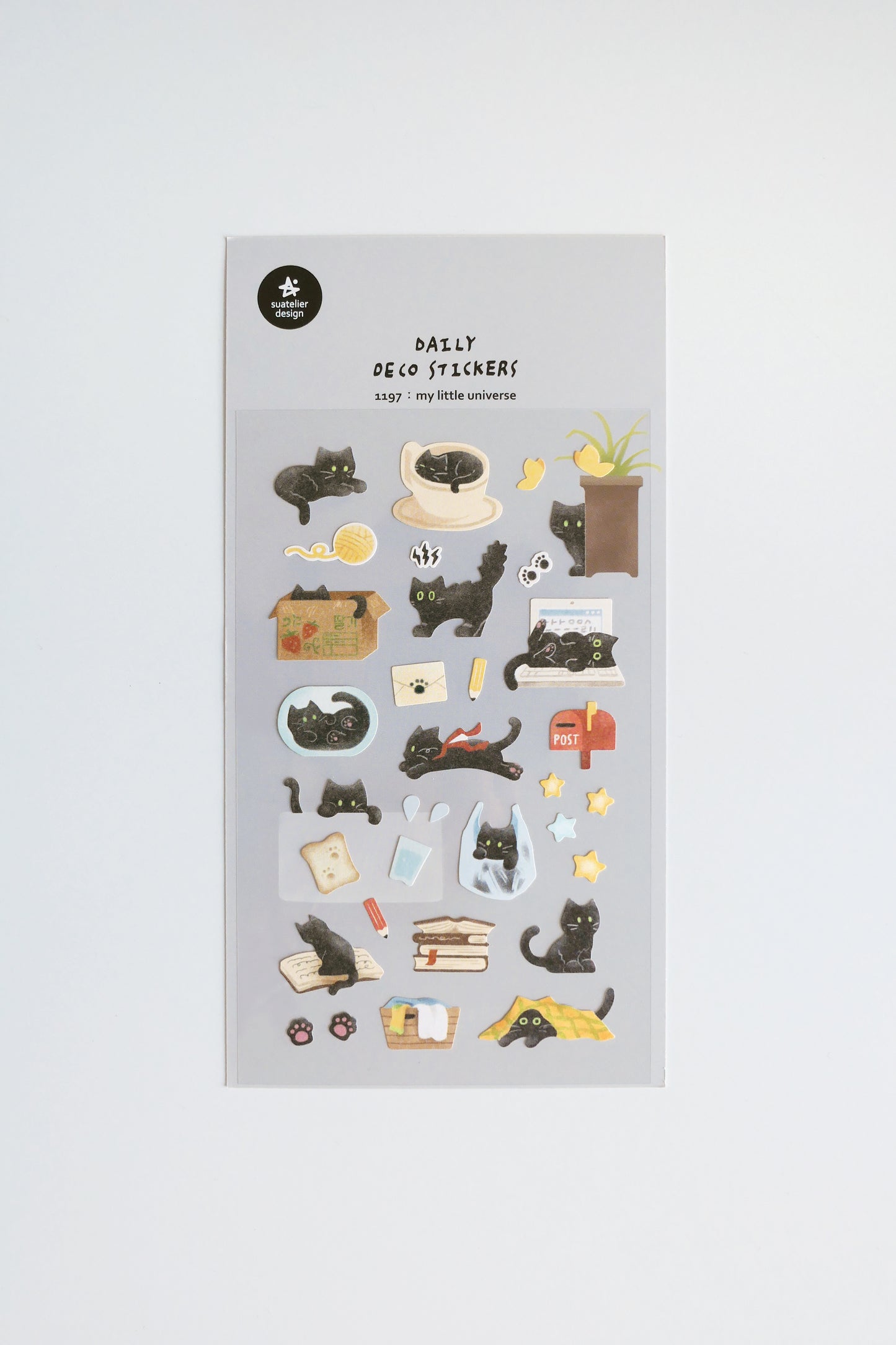 Suatelier Sticker Sheet No.1197, my little universe