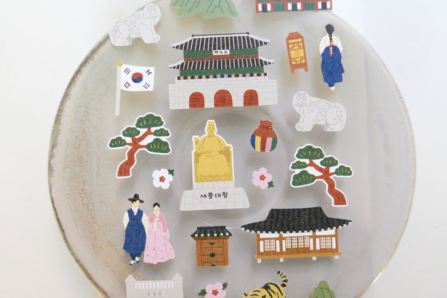 Suatelier Sticker Sheet No.1198, see you in Seoul