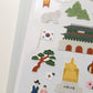 Suatelier Sticker Sheet No.1198, see you in Seoul