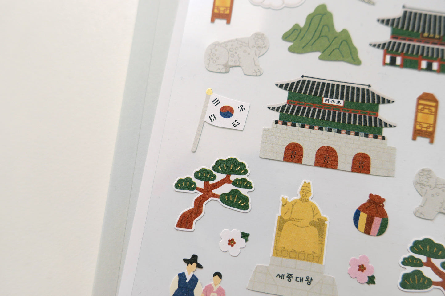 Suatelier Sticker Sheet No.1198, see you in Seoul