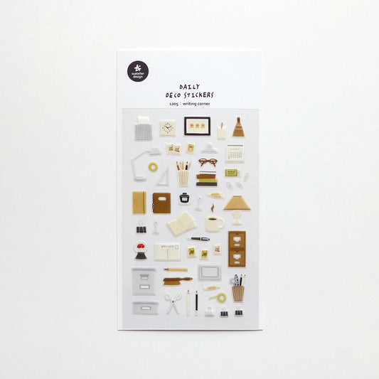 Suatelier Sticker Sheet No.1205, writing corner
