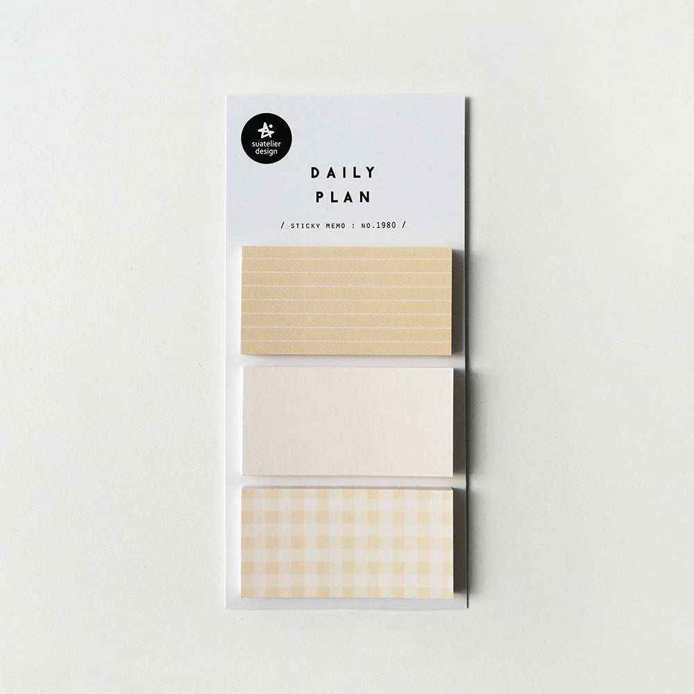 Suatelier Sticky Memo Daily Plan No.66