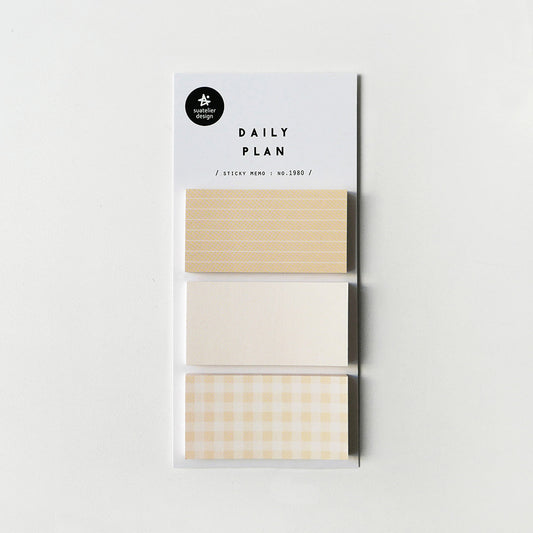 Suatelier Sticky Memo Daily Plan No.66