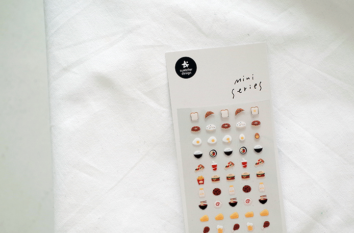 Suatelier Sticker Mini Series - No.101, Food 01