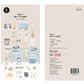 Suatelier Sticker Sheet No.1174, retro office