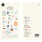 Suatelier Sticker Sheet No.1199, happy journey