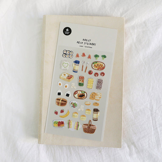 Suatelier Sticker Sheet No.1202, lunch box