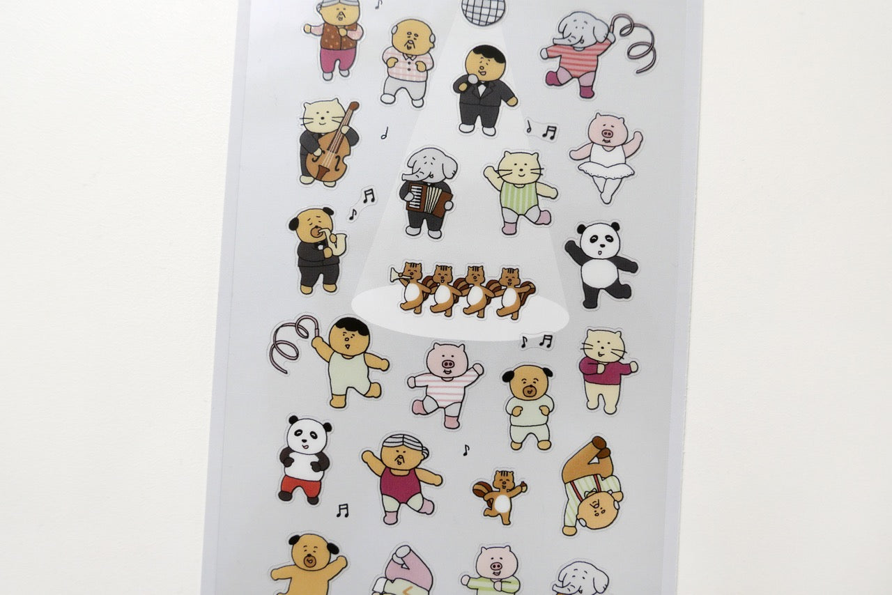 Suatelier Sticker Sheet No.1206, everybody dance!