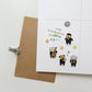 Suatelier Sticker Sheet No.1206, everybody dance!