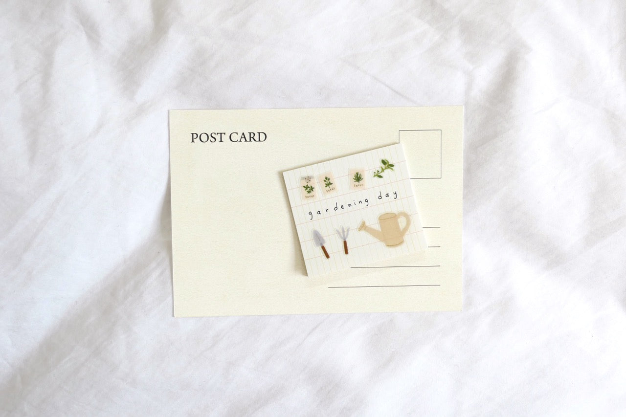 Suatelier Sticker Sheet No.1207, little plant shop