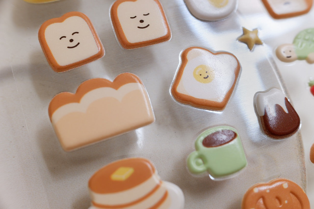 Suatelier Sticker Sheet No.1208, bakehouse (puffy sticker)
