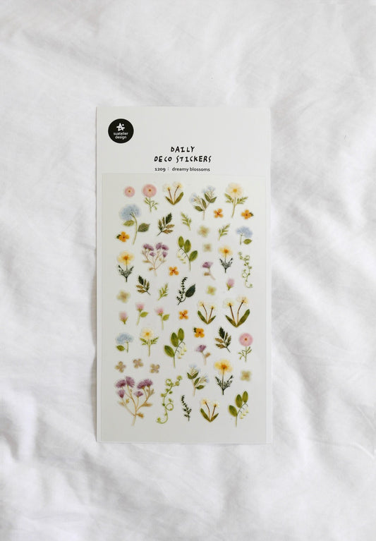 Suatelier Sticker Sheet No.1209, dreamy blossoms
