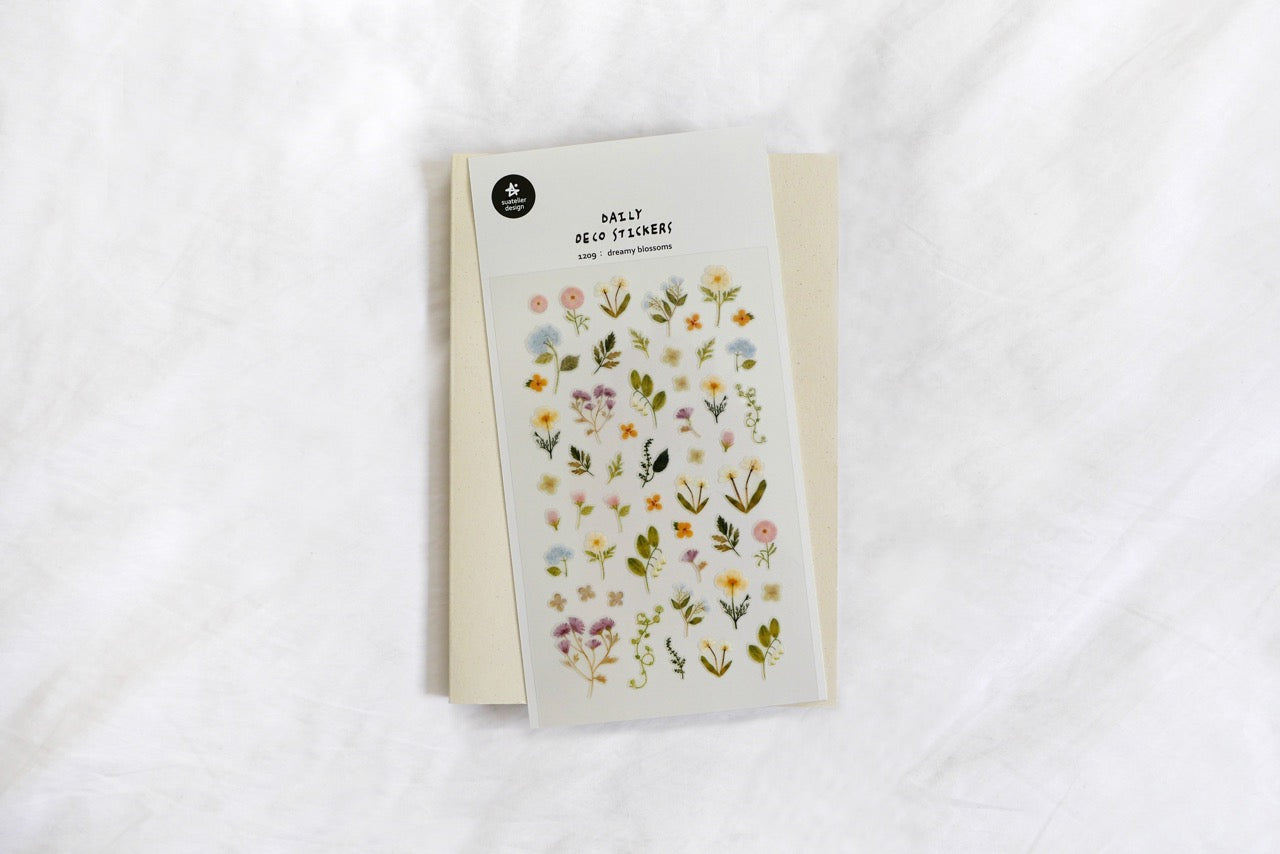 Suatelier Sticker Sheet No.1209, dreamy blossoms