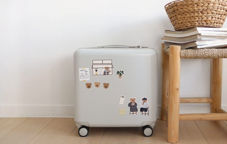 Suatelier Travel Sticker Packet - No.1534 ggumi cafe tour