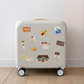 Suatelier Travel Sticker Packet - No.1535 Happy in the Cafe