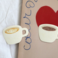 Suatelier Travel Sticker Packet - No.1535 Happy in the Cafe