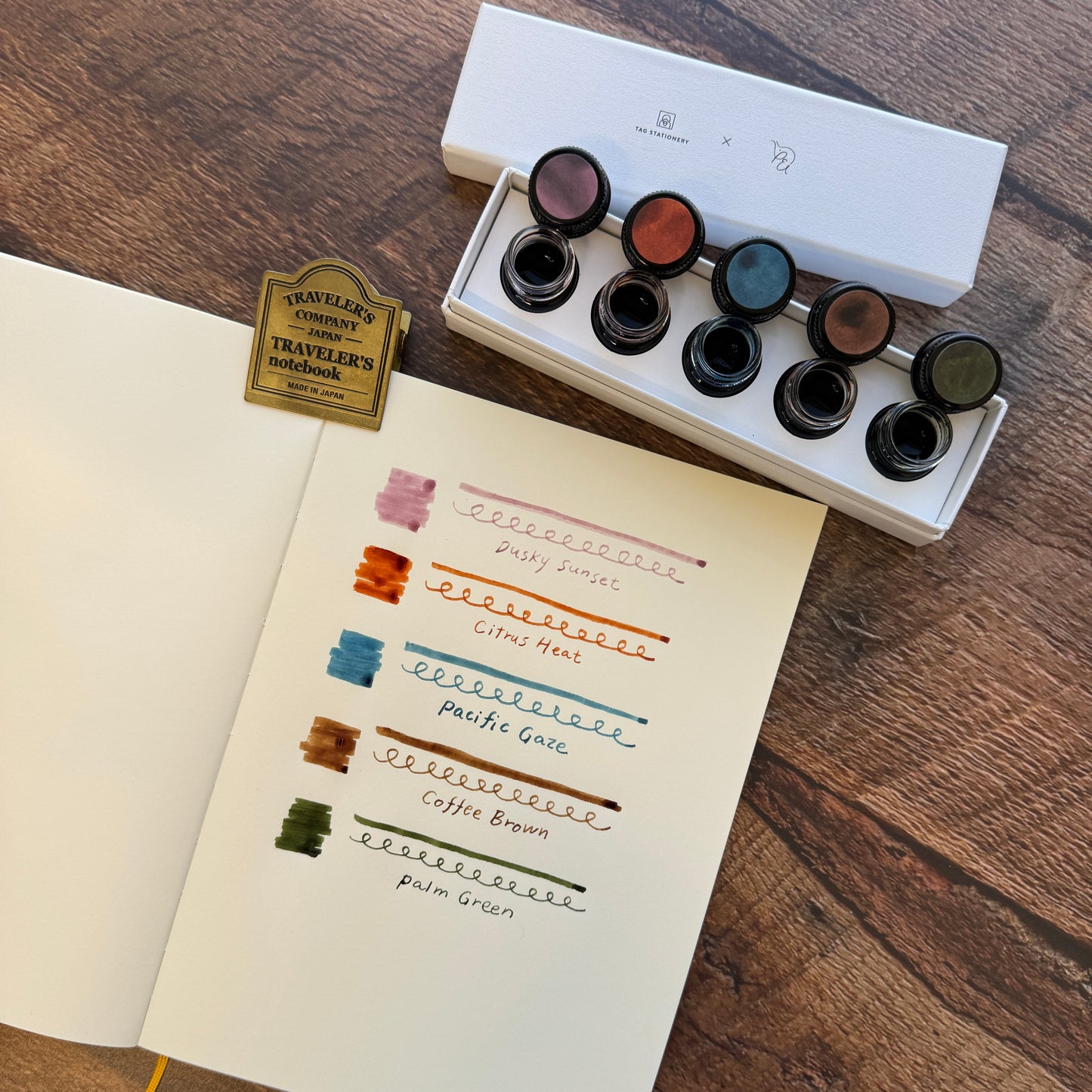 Pinky Elephant x Tag Stationery Mini Ink Set