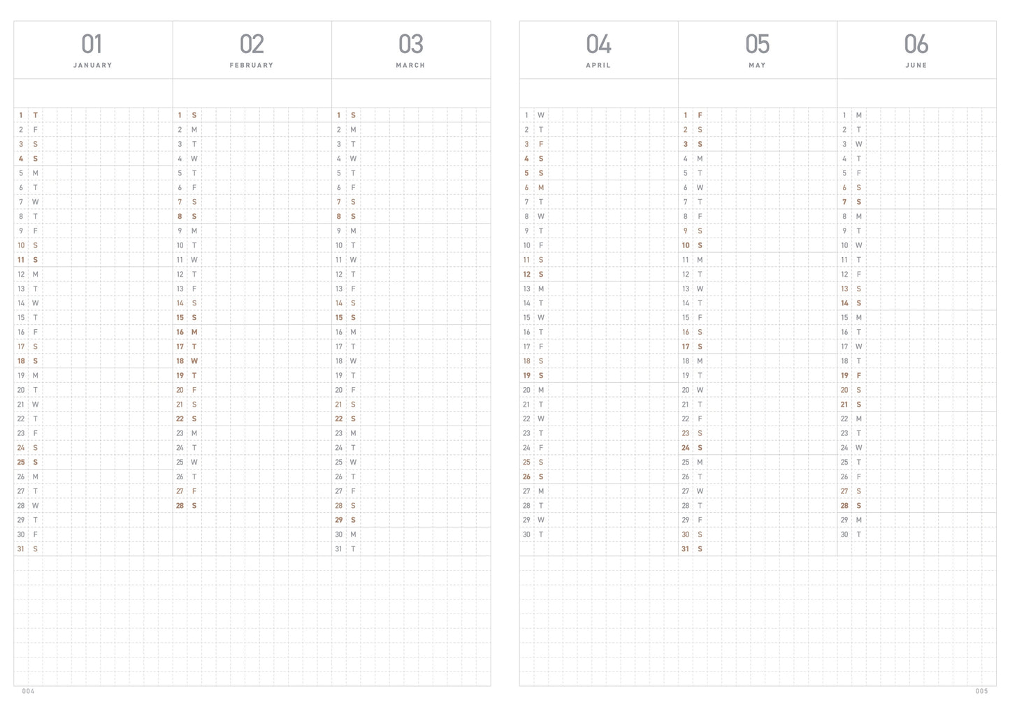 Take A Note 2027 Mini A6 Planner (Pre-Order Only, Estimated Shipping Starts Mid-October)