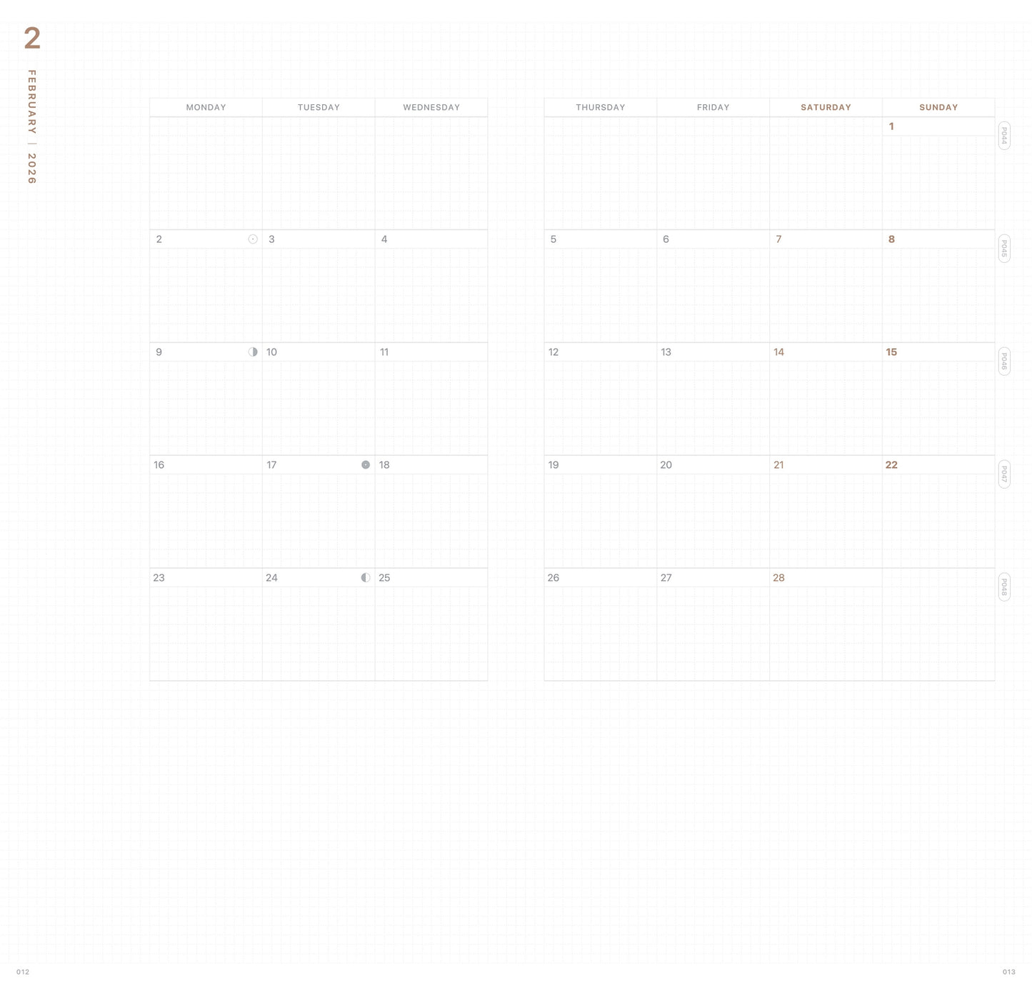 Take A Note 2027 Slim Biweekly Planner (Pre-order Only, Estimated Shipping Starts Mid-October)