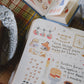 Teayou Kiss-cut Washi Tape Mini Booklet - Seasonal Tea Party Vol.2