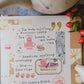 Teayou Kiss-cut Washi Tape Mini Booklet - Seasonal Tea Party Vol.2
