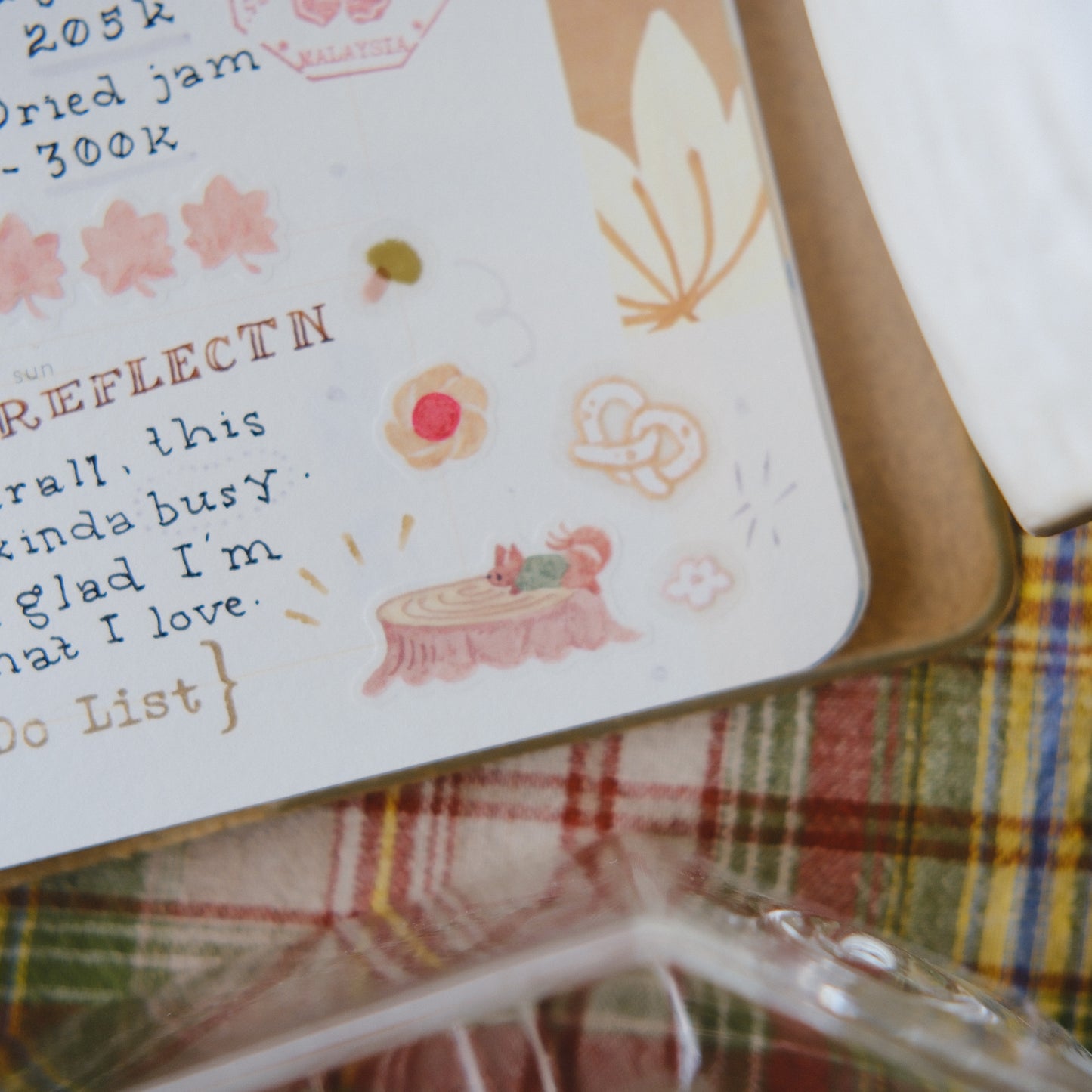 Teayou Kiss-cut Washi Tape Mini Booklet - Seasonal Tea Party Vol.2