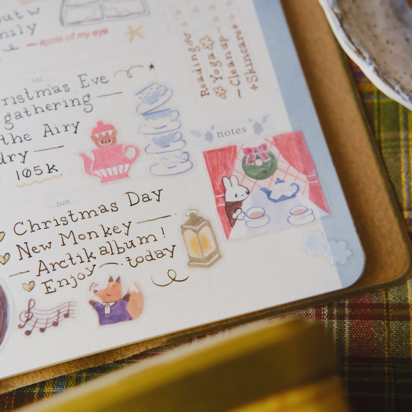 Teayou Kiss-cut PET Tape -  Seasonal Tea Party Vol.2