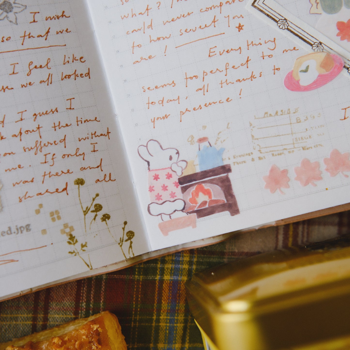 Teayou Kiss-cut PET Tape -  Seasonal Tea Party Vol.2
