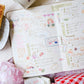 Teayou Kiss-cut Washi Tape Mini Booklet - Seasonal Tea Party Vol.1