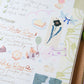 Teayou Kiss-cut Washi Tape Mini Booklet - Seasonal Tea Party Vol.1