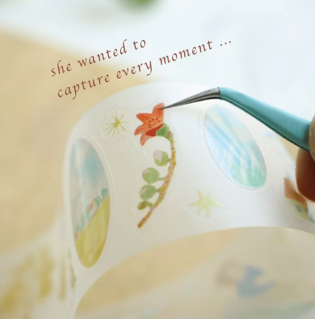 Teayou Kiss-cut PET Tape - Amelie's Day Trip