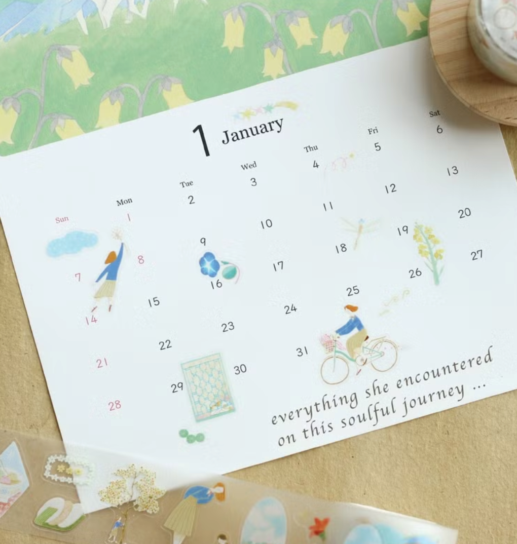 Teayou Kiss-cut PET Tape - Amelie's Day Trip