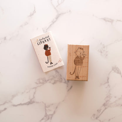 Teayou Rubber Stamp - The Enchanted Library Series - Two Designs