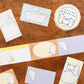 Tegamisha x maki Sticky Memo Roll - with Kuma