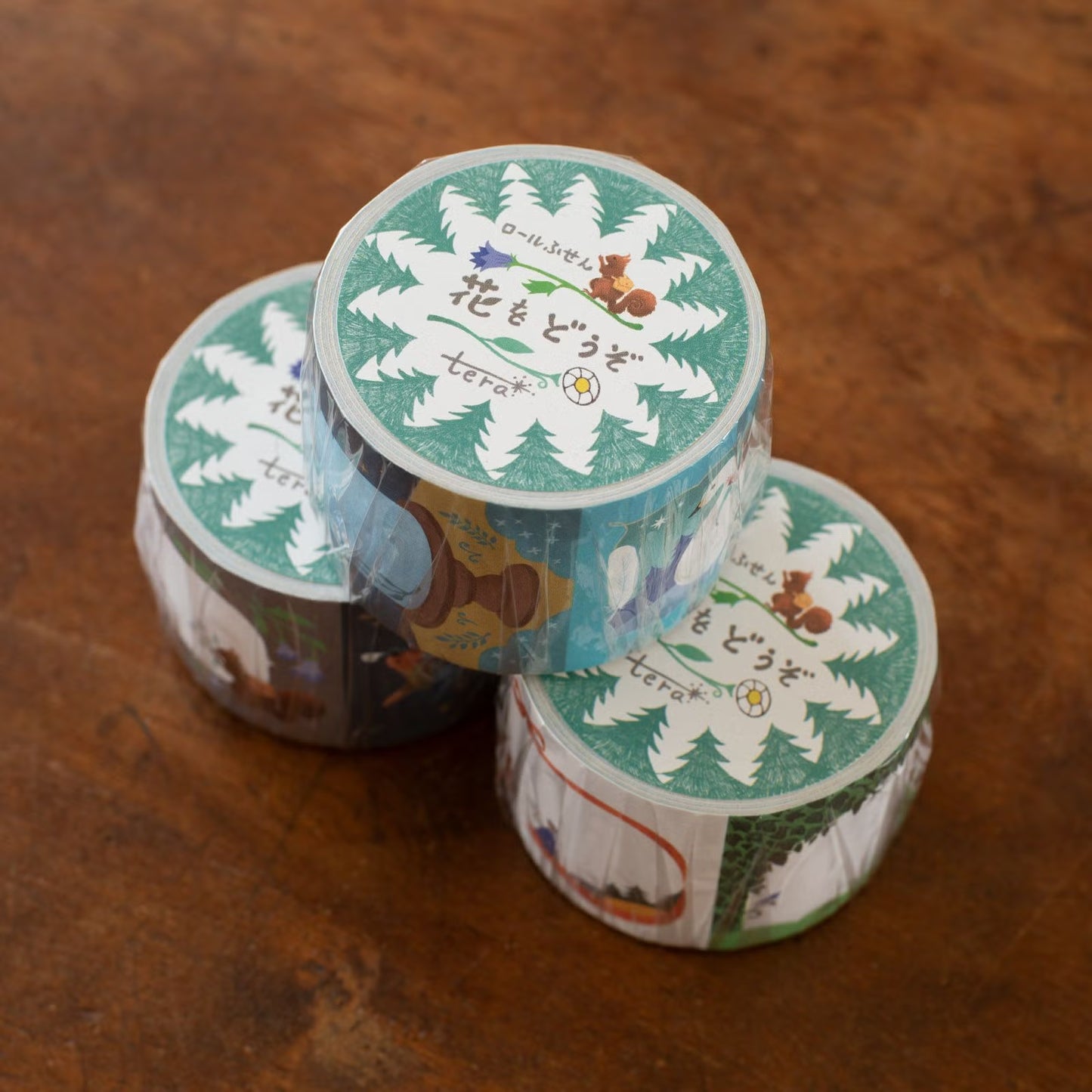 Tegamisha x tera Sticky Memo Roll - Flowers, please!