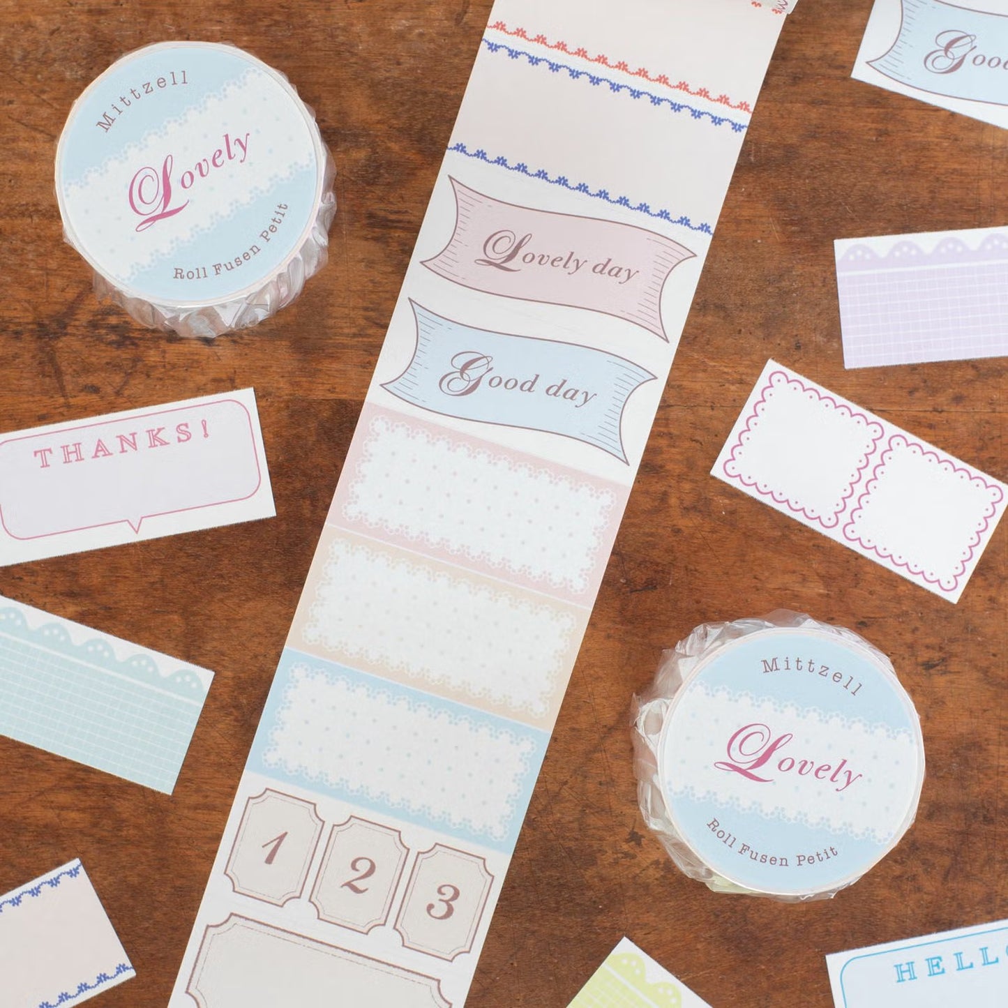 Tegamisha x mittzell Sticky Memo Roll petit - Lovely
