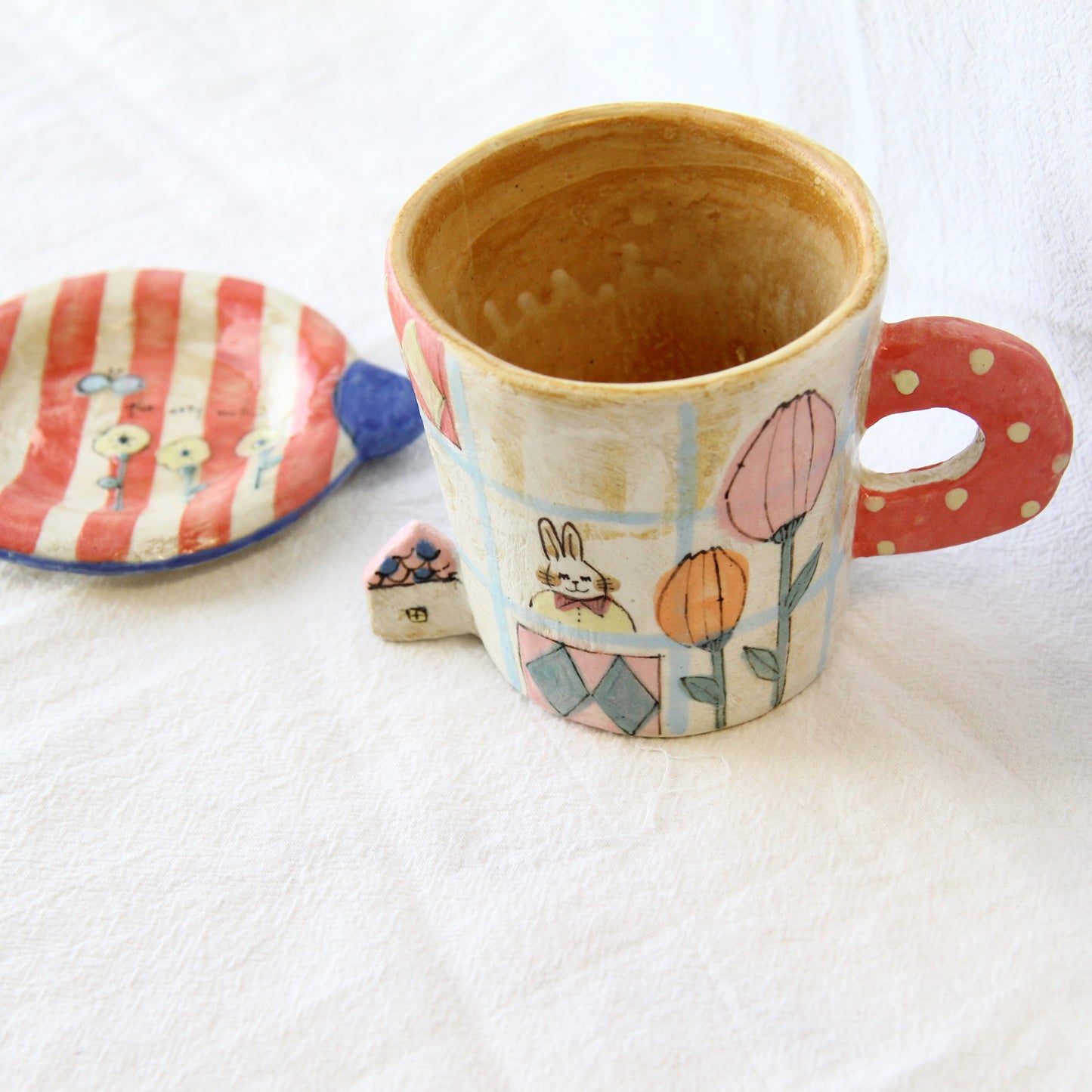 the cozy nook Home Mug + Bird Lid Set