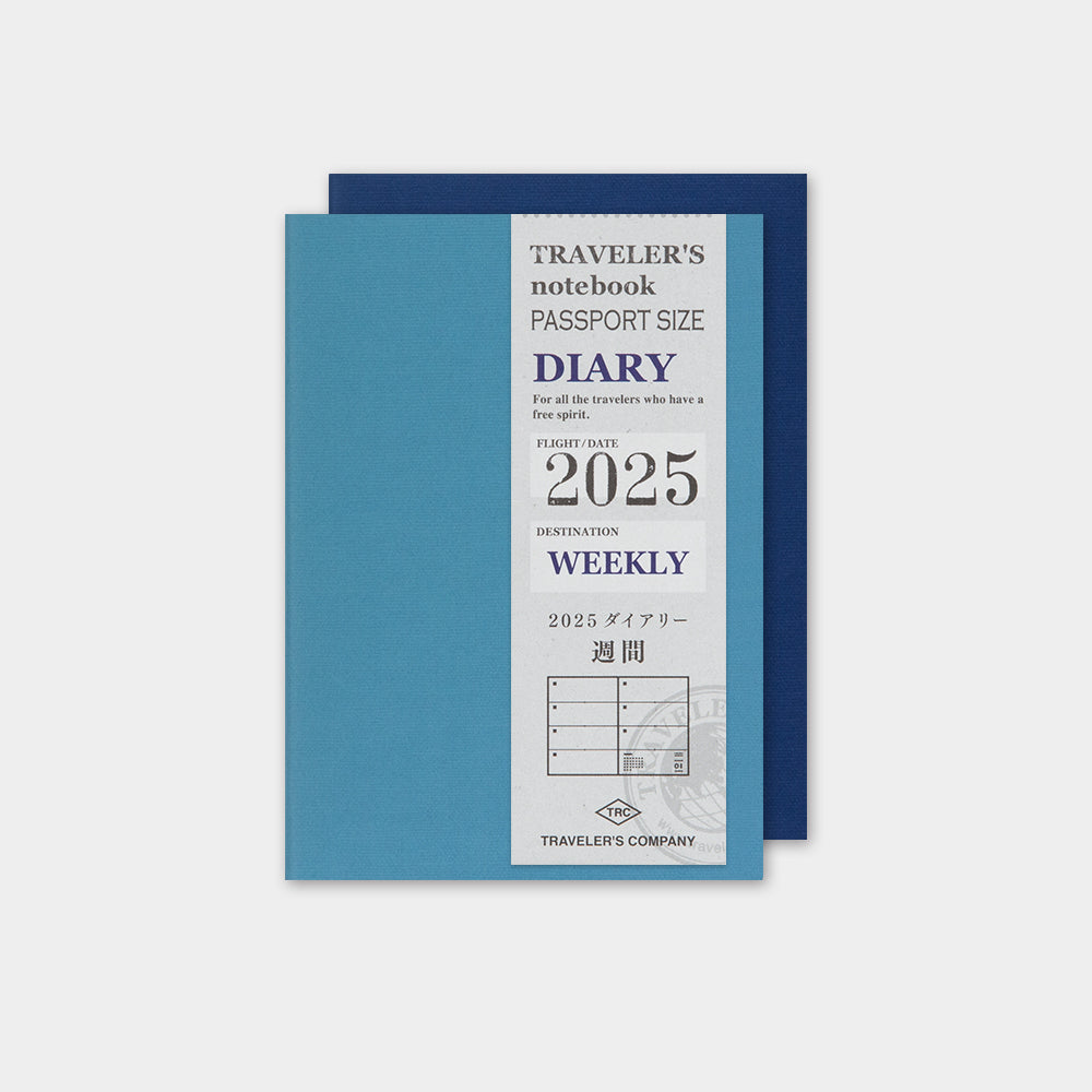 TRAVELER'S Notebook 2025 - Passport Size, Weekly