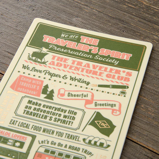 TRAVELER'S Notebook - Passport Size, Plastic Sheet, 2026 Limited Edition