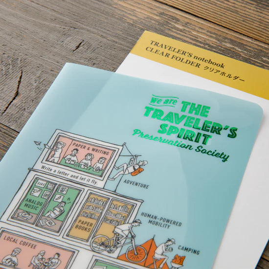 TRAVELER'S Notebook - Regular Size, Clear Folder, 2026 Limited Edition