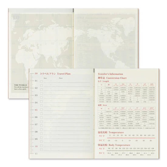 TRAVELER'S Notebook 2026 - Passport Size, Monthly